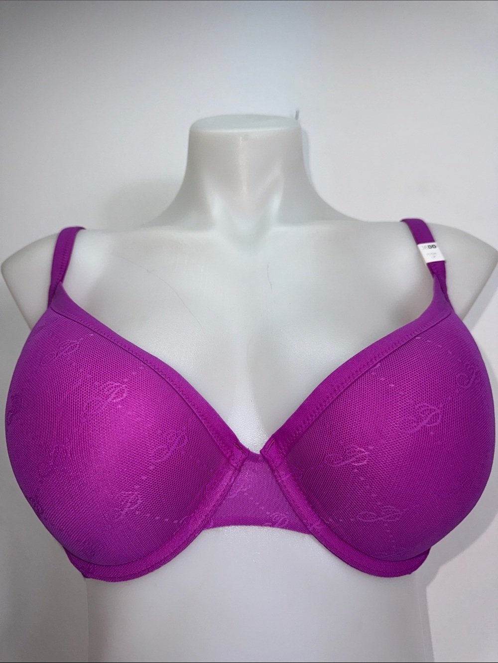 PINK Victoria's Secret Molded pushup Underwire Bra - Magenta Sz 36DD NWT